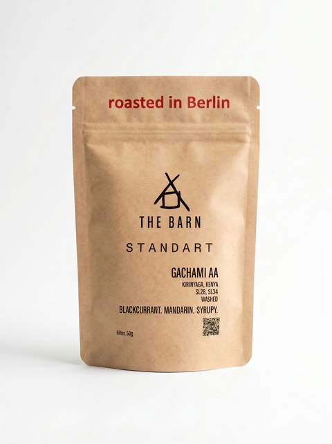 Washed Kenya Gachami AA from The Barn Berlin Coffee Roasters (trial sample)