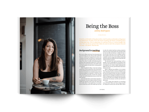 Interview with Ashley Rodriguez of Boss Barista podcast in Standart magazine 