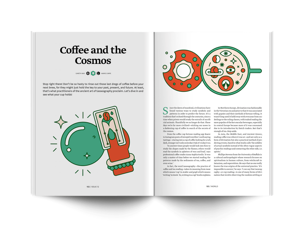 Issue 12: Violence, mythology, and coffee