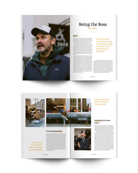 Article in Standart magazine about Ralf Rueller from The Barn Berlin