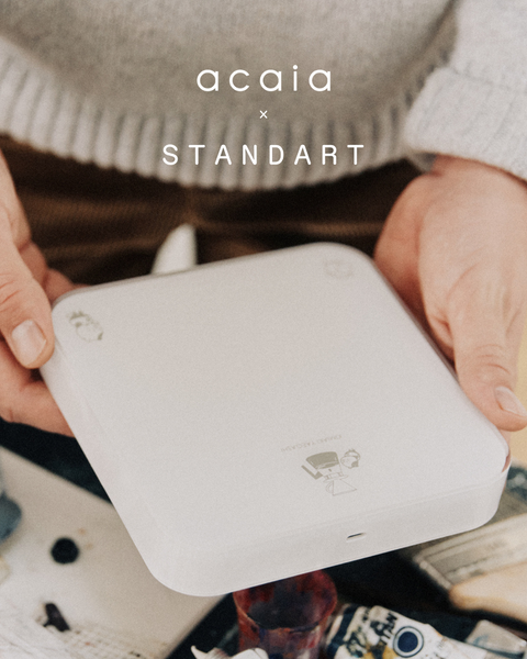Acaia x Standart: Limited Edition Scale Collaboration Acaia x Standart: Limited Edition Scale Collaboration