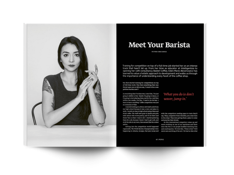 Interview in Standart magazine with former educator at intelligentsia coffee and founder of Bastet Coffee, Eden-Marie Abramowicz