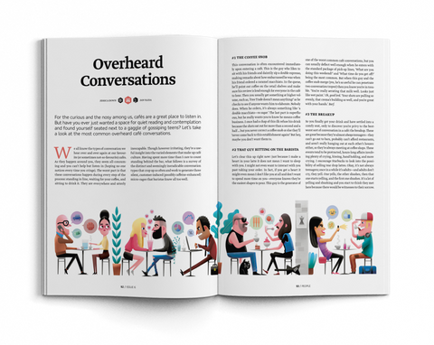 Standart Issue 6: Overheard Conversations and Lattes - Standart Magazine