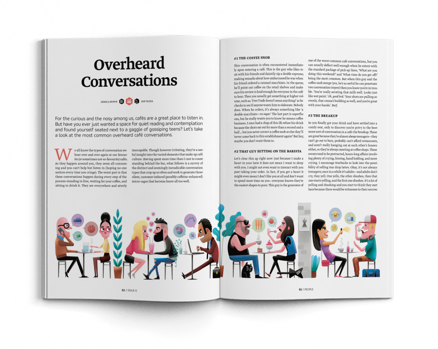 Standart Issue 6: Overheard Conversations and Lattes - Standart Magazine