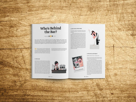 An article in Standart magazine about the types of barista you might find in a coffee shop 