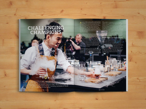An article about the World Barista Championships and the future of speciality coffee, in Standart magazine